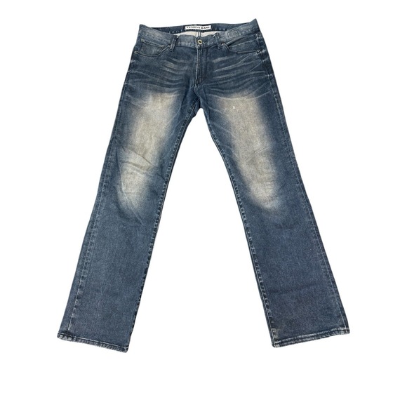 Express Rocco Jeans Slim Fit Straight Leg Dark Wash Men's 34x34‎ - Picture 1 of 3